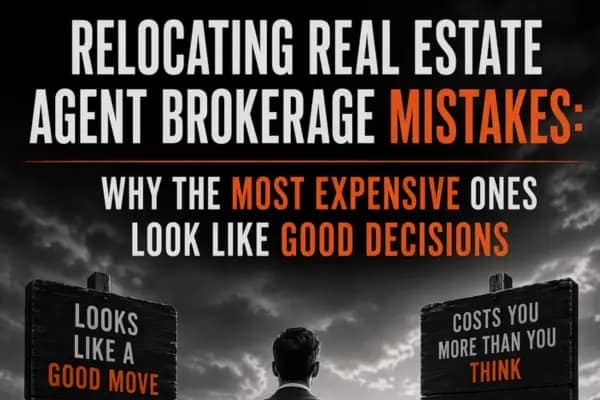 Relocating Real Estate Agent Brokerage Mistakes: Why the Most Expensive Ones Look Like Good Decisions
