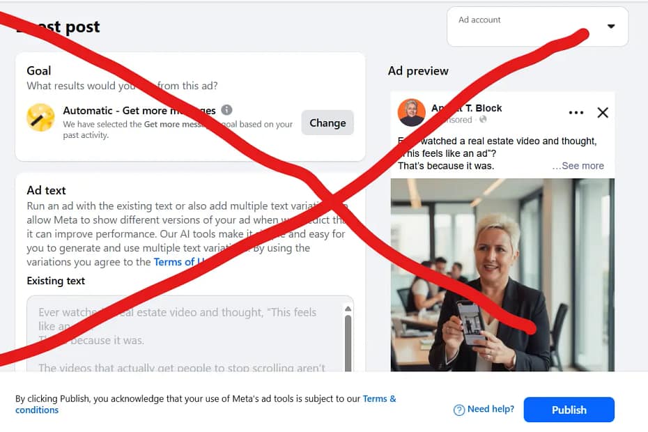 Facebook Boosted Posts for Real Estate